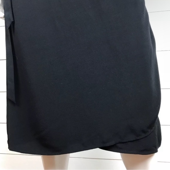Eileen Fisher Womens Tencel Wrap Career Dress Size 14 Knee Length EUC - Picture 2 of 12